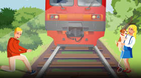 Правила безопасного нахождения детей на объектах инфраструктуры железнодорожного транспорта.